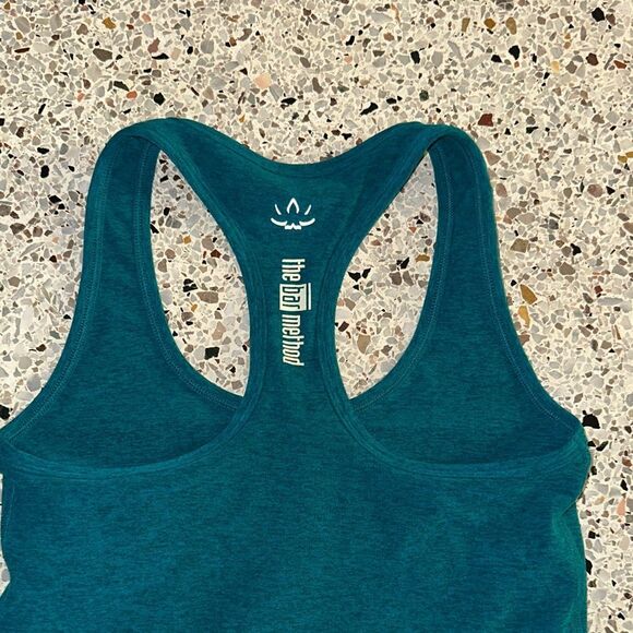 EUC Beyond Yoga green Bar Method tank top small s - Picture 2 of 5